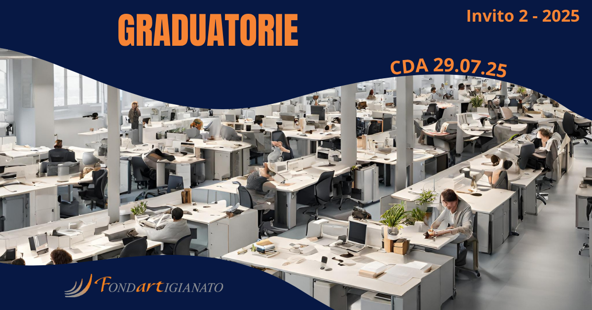 Graduatorie Approvate Invito 2-2025 Linea 3, Linea 8, Linea 10 e Conto Aziendale CdA del 29.07.2025
