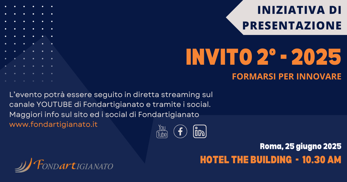 Seminario tecnico di presentazione dell'Invito 2-2025 - 25 giugno 2025