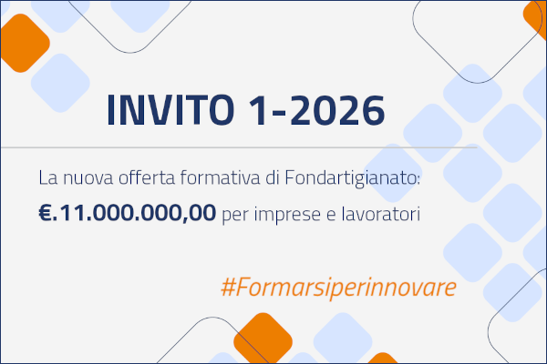 Formazione continua: al via il nuovo Invito 1-2026. Sul piatto 11 milioni di euro